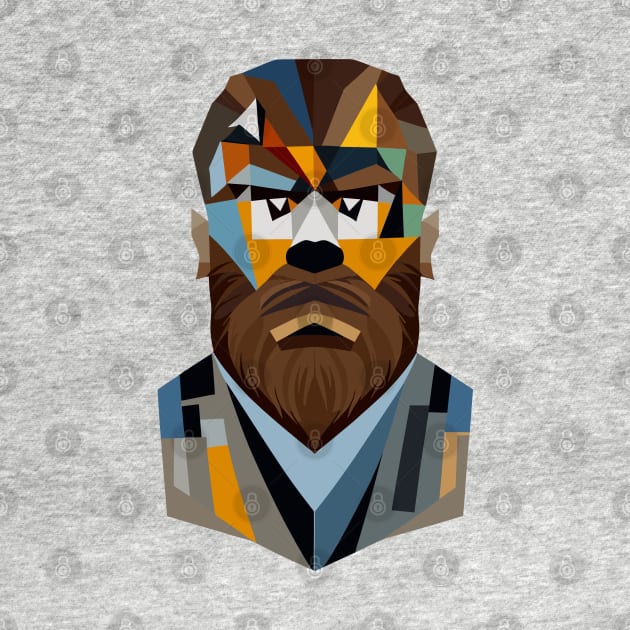 Portrait of Chewie by Ikibrai